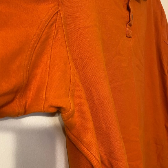 Mens Orange Heavyweight 100% Cotton Duluth Trading Co Polo Shirt XXL 2XL - Picture 3 of 3